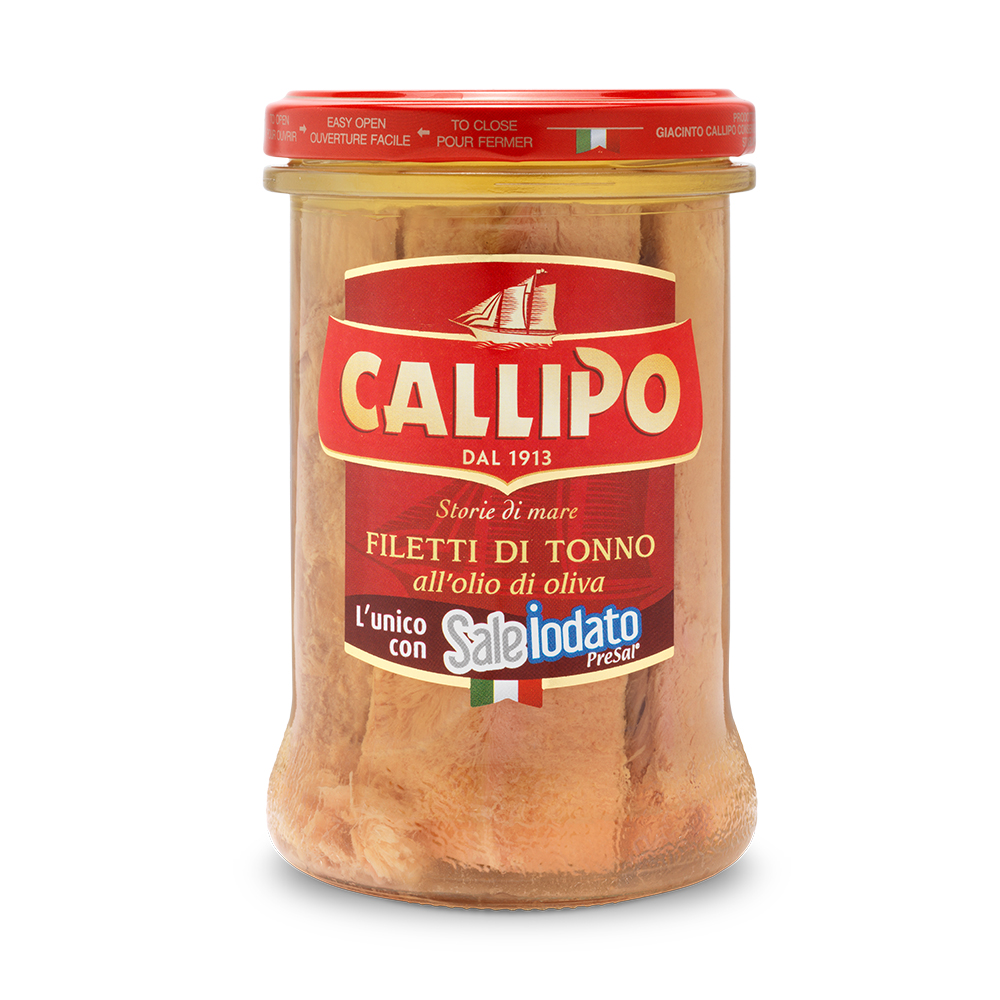 Filetti di Tonno g. 300 all'Olio di Oliva