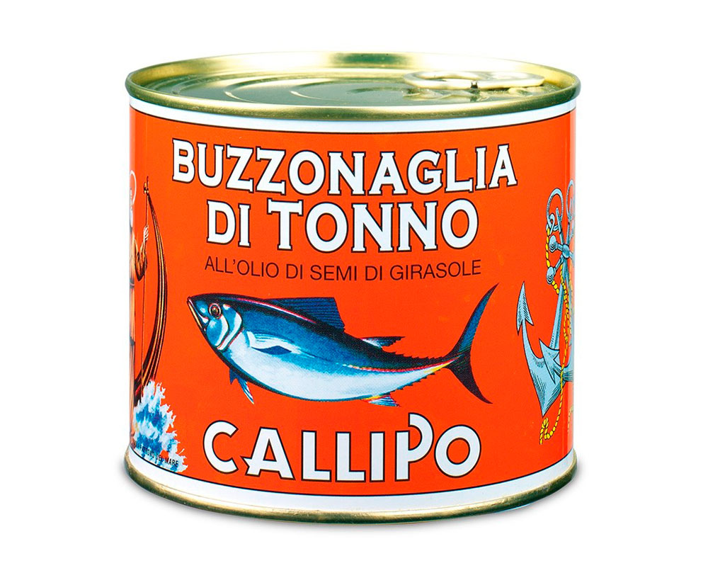 Buzzonaglia di Tonno Callipo g.620 all'olio di semi di girasole