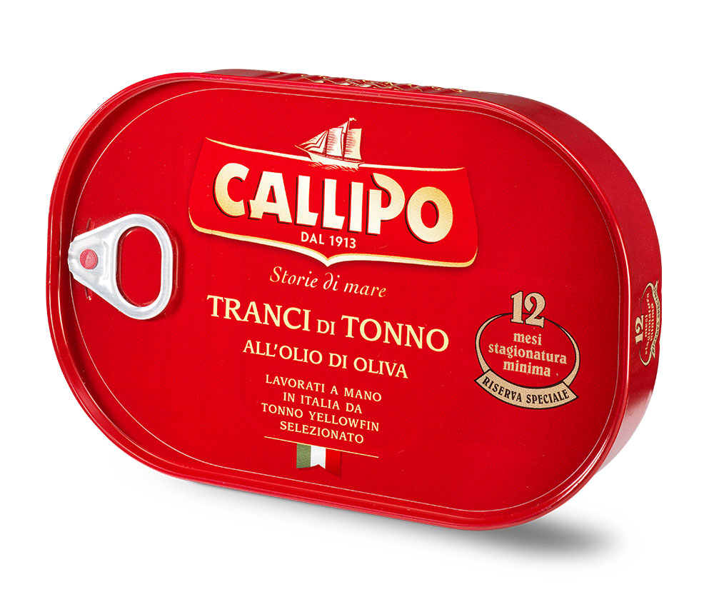 Tranci di Tonno g.320 all'Olio Di Oliva stagionatura 12 mesi