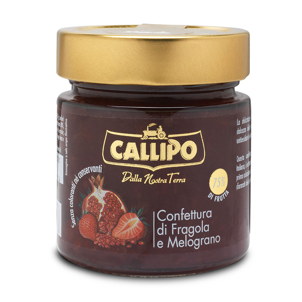 Confettura Di Fragola e Melograno g.280