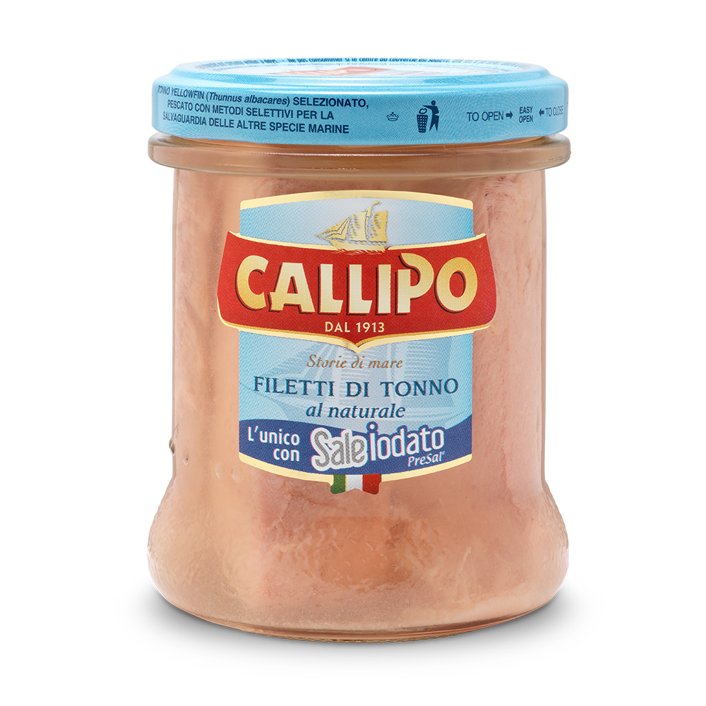 Filetti di Tonno g.175 Naturale