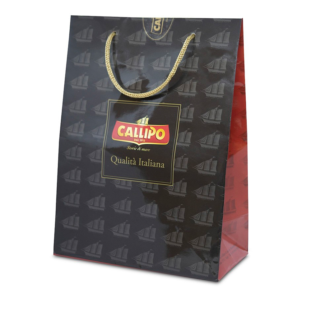 Shopper nera per prodotti sfusi