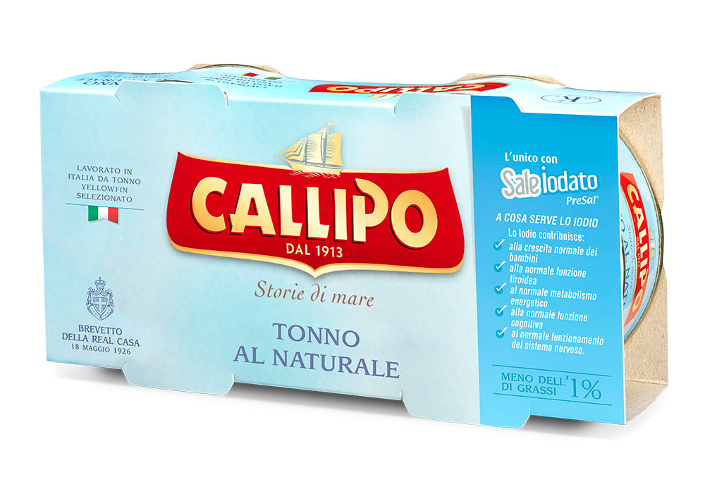 Tonno g.160x2 Naturale - scatola