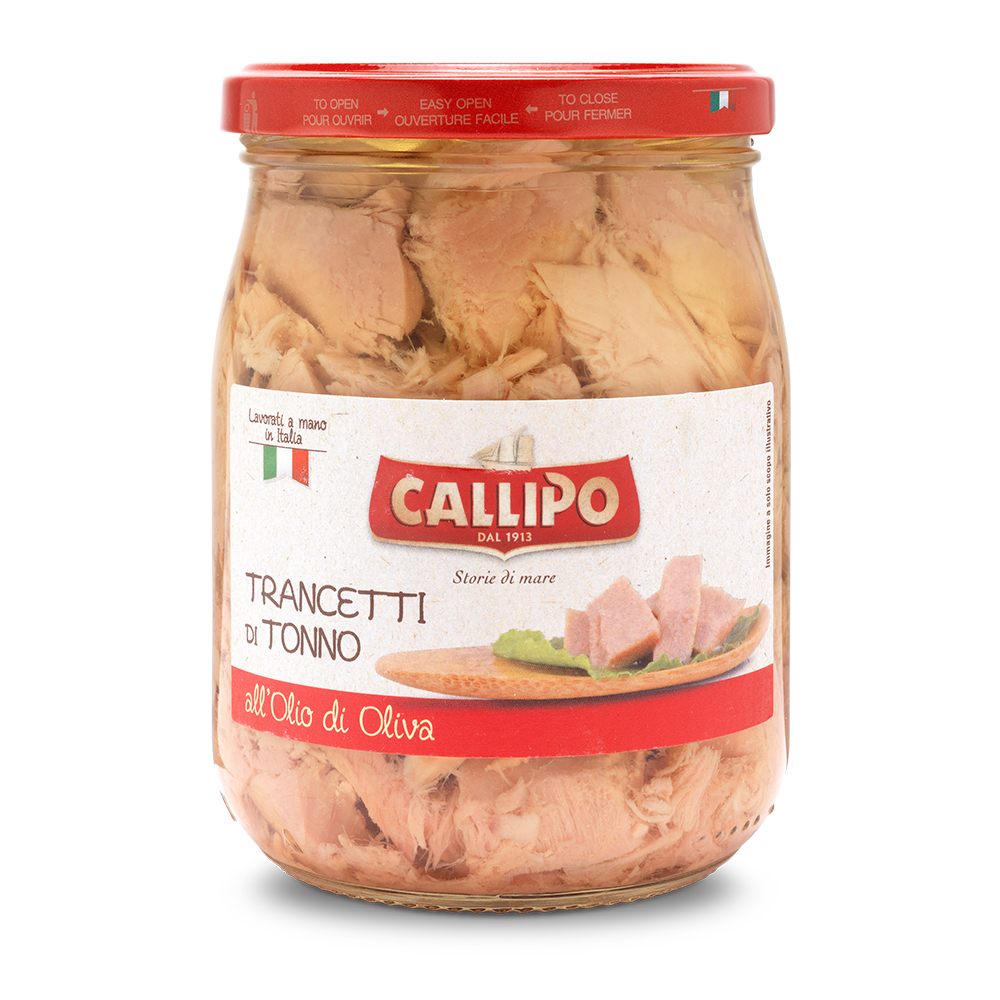 Trancetti di Tonno g.550 all'Olio di Oliva