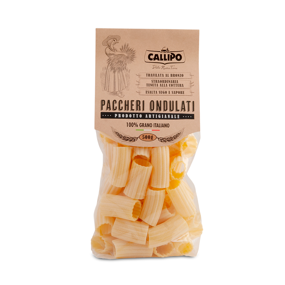 Pasta Paccheri Ondulati g.500