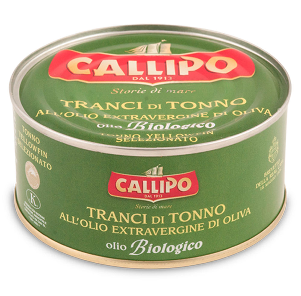 Tranci di Tonno g.300 all'Olio Extravergine di Oliva Biologico