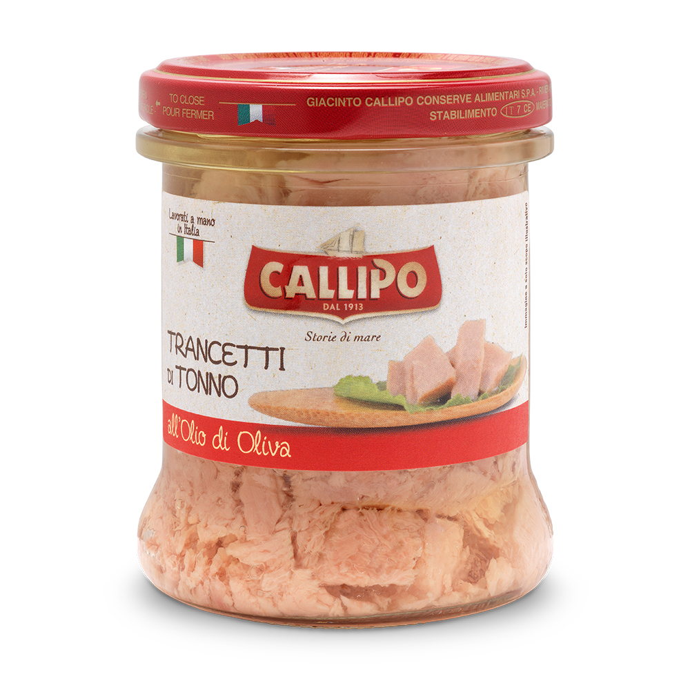 Trancetti di Tonno g. 170 all'Olio di Oliva