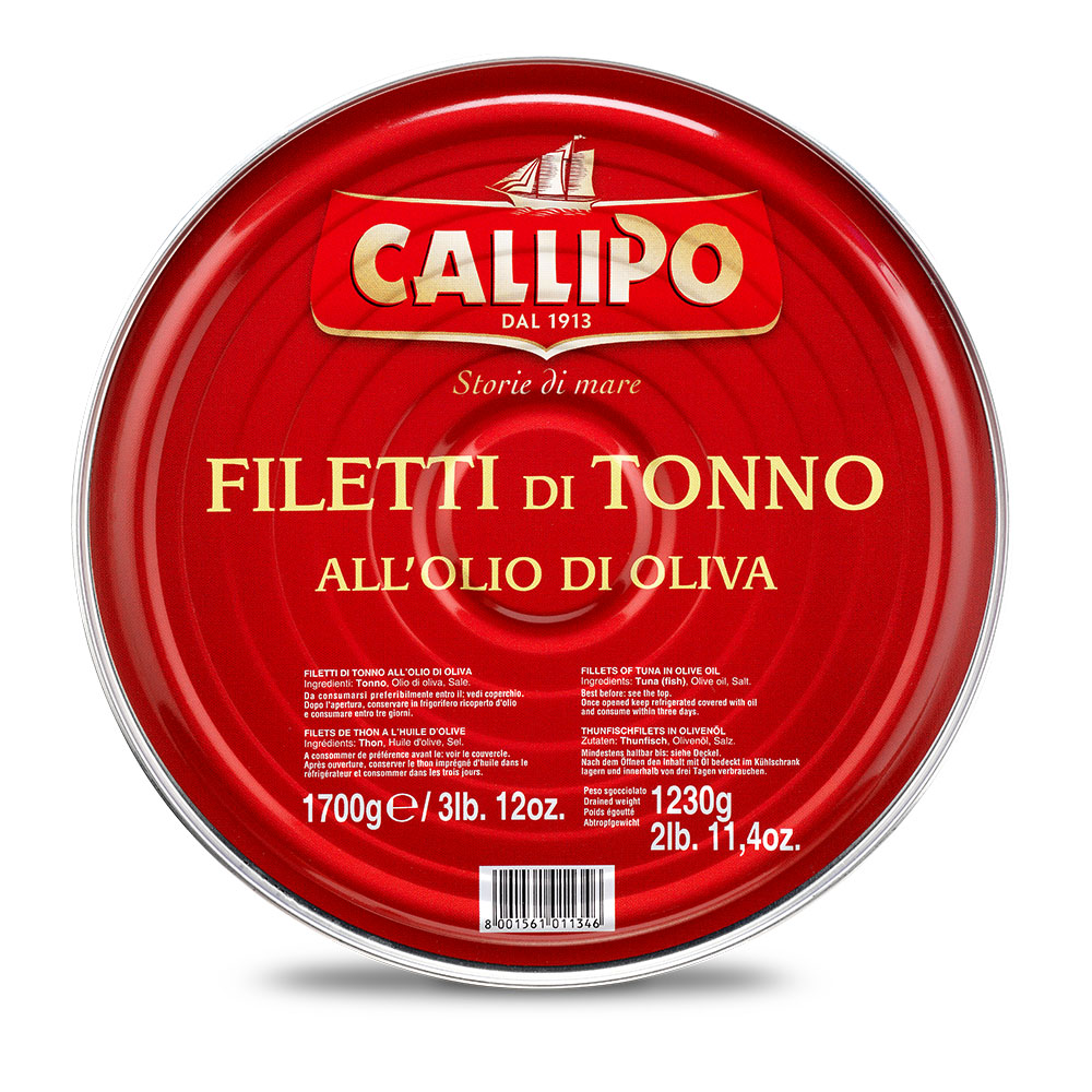 Filetti di Tonno g.1700 all'Olio Di Oliva