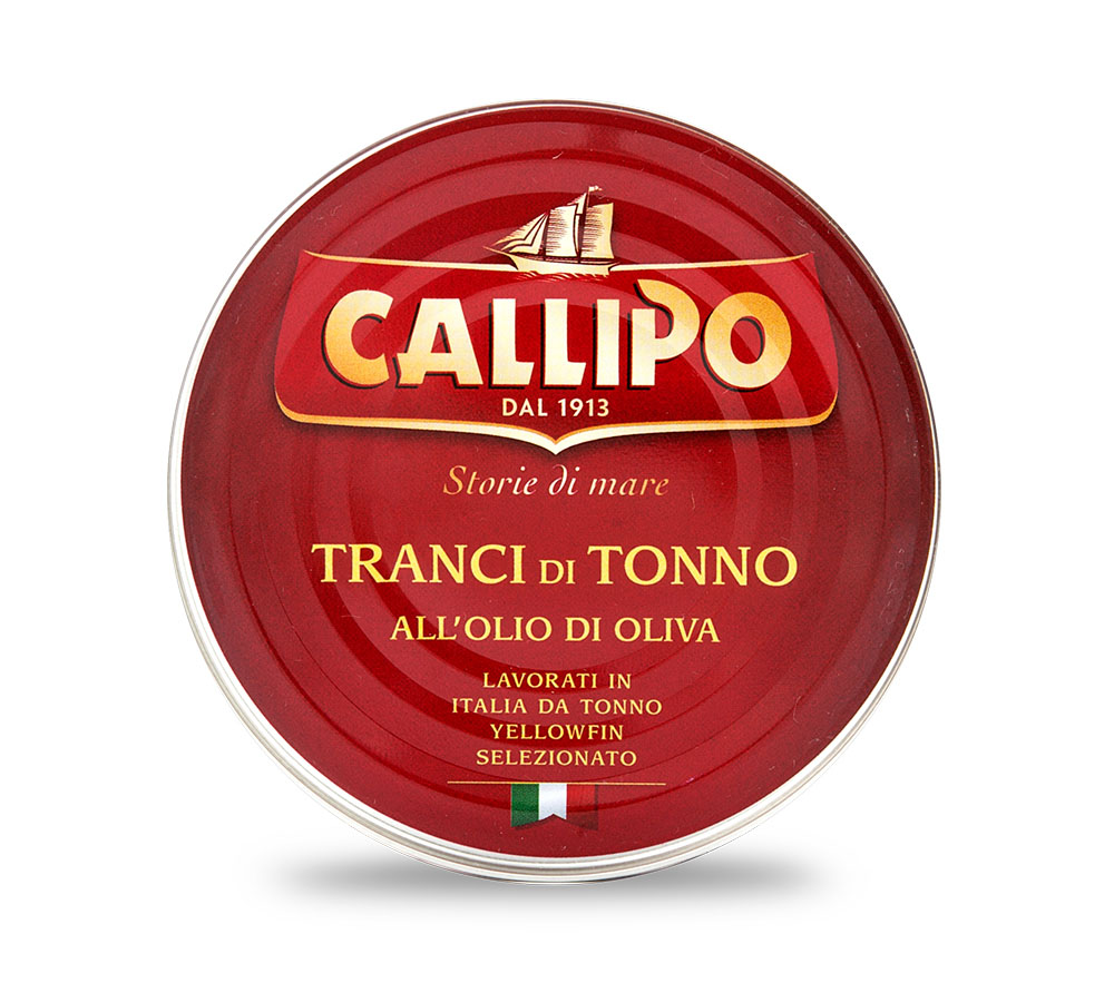 Tranci di Tonno g.300 all'Olio Di Oliva