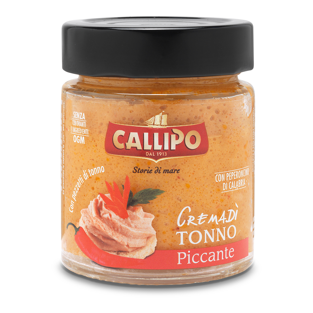 Crema di tonno con peperoncino di Calabria g.135