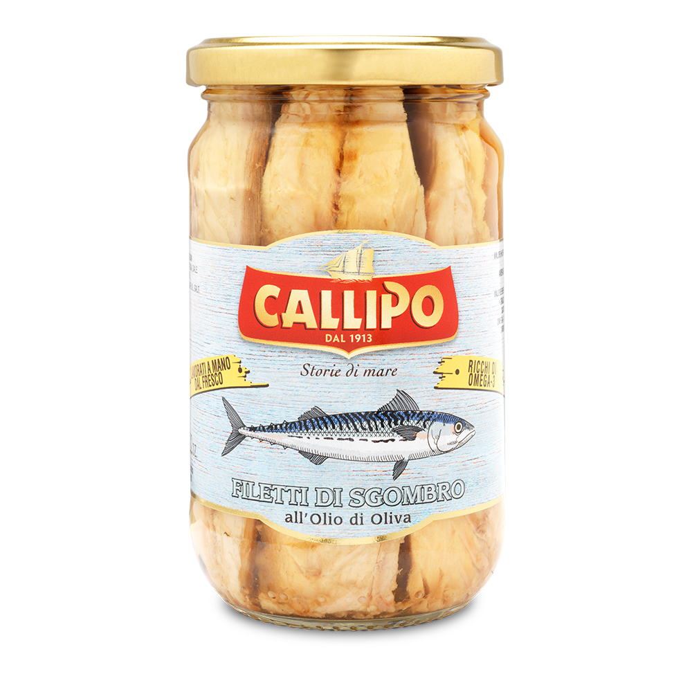 Filetti Di Sgombro g.290 all'Olio di Oliva