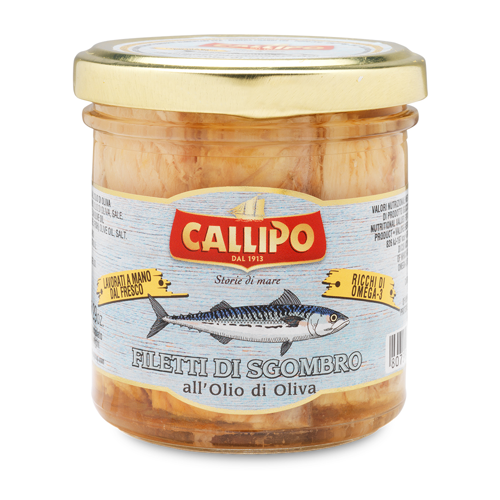 Filetti Di Sgombro g.150 all'Olio di Oliva